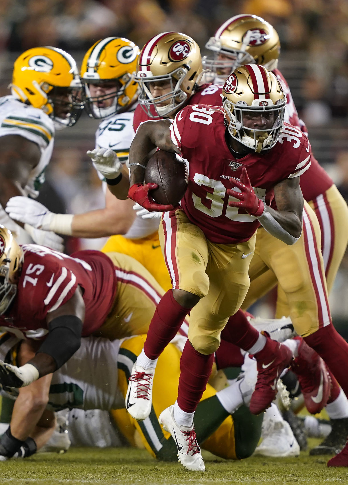 49ers 37, Packers 8